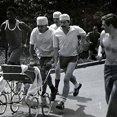 Pram race 1982 - Tony Norton and co